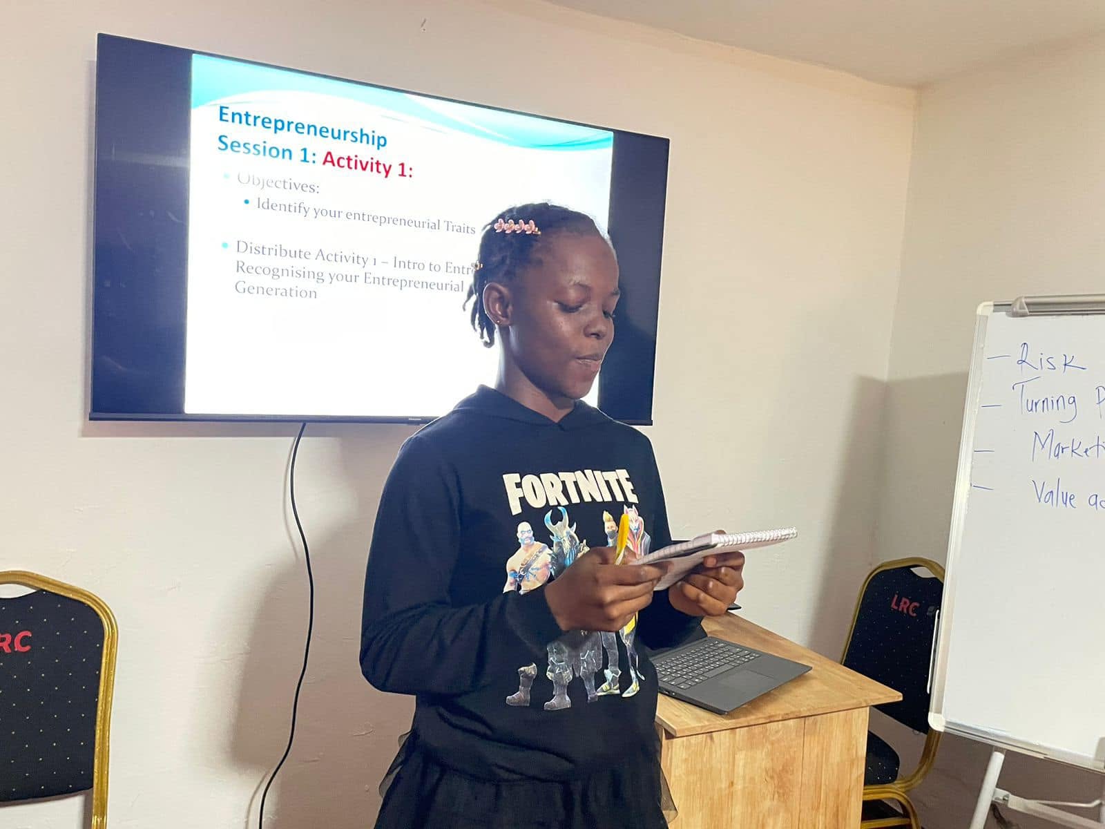 Girls leadership workshop